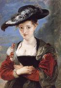 Peter Paul Rubens Portrait of Susana Lunden Spain oil painting artist